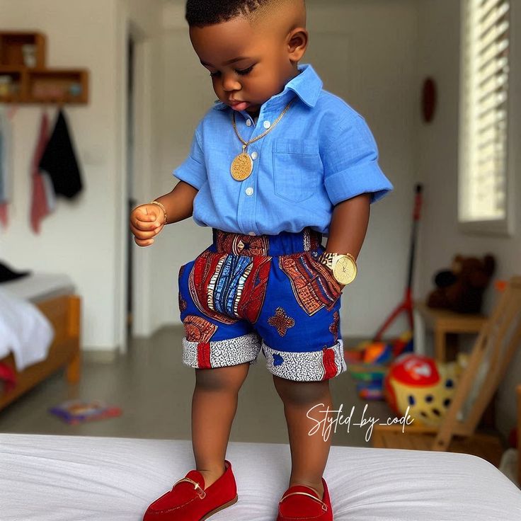 Kids Ankara Outfit